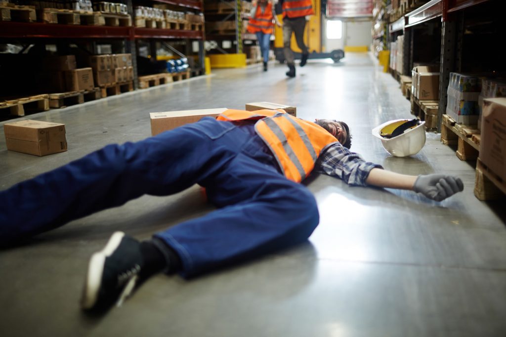 Workplace Slip, Trip or Fall Solicitors Bristol - slip and trip hazards in the workplace, suing employer for negligence