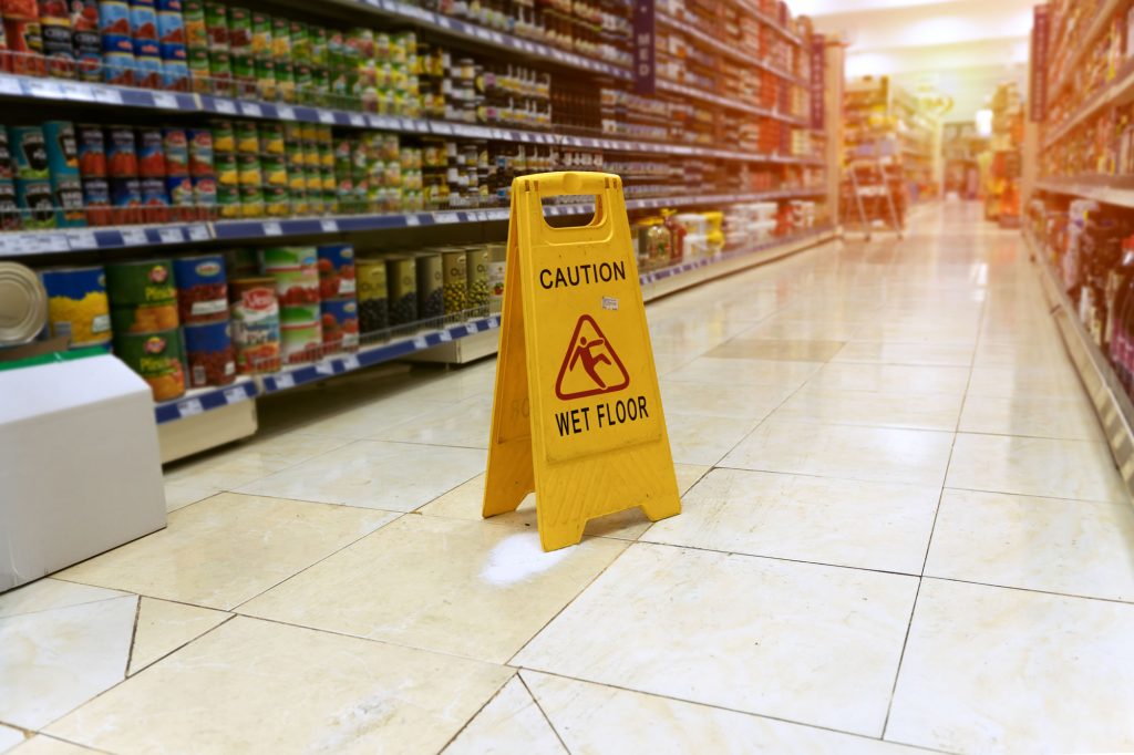 Slips, Trips & Falls in supermarkets, shops and shopping centres solicitors Bristol